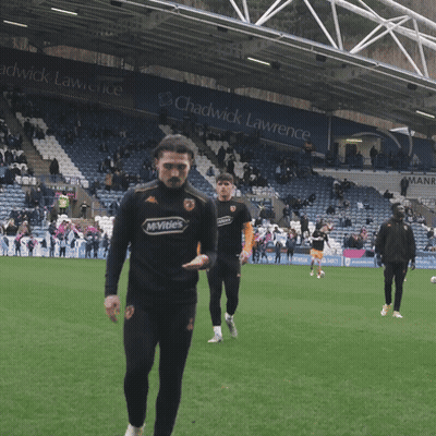 Man In Mvtiies Shirt On Soccer Field GIF