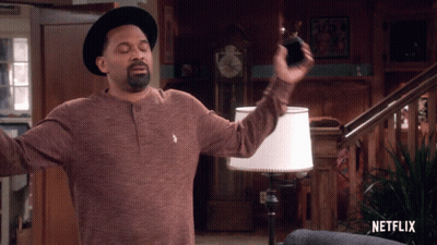 Man In Netflix Hat And Shirt GIF