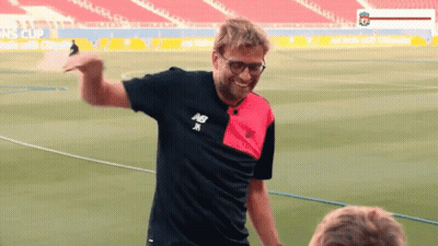 Man In New Balance Shirt Standing On Field GIF