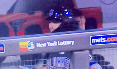 Man In New York Lottery Uniform GIF