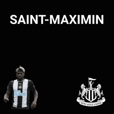 Man In Newcastle United Jersey GIF