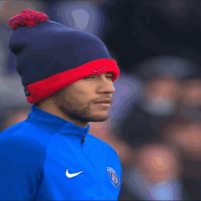 Man In Nike Hat And Blue Shirt GIF