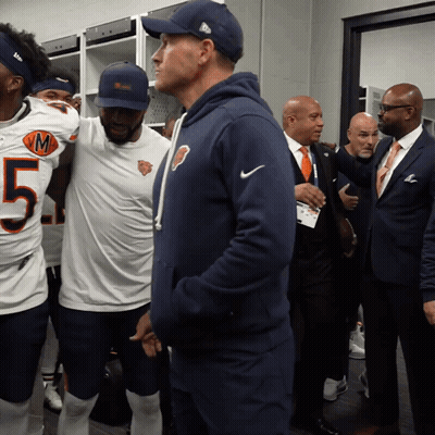 Man In Nike Hoodie With Bears Player GIF
