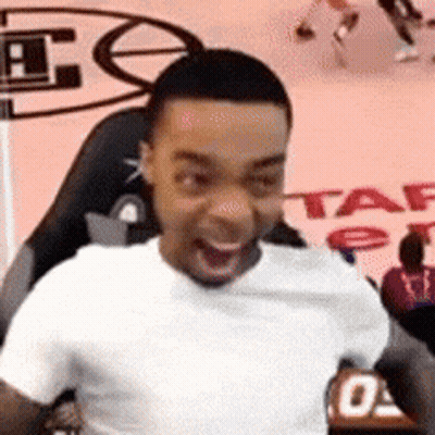 Man In Nike Jacket On Basketball Court GIF