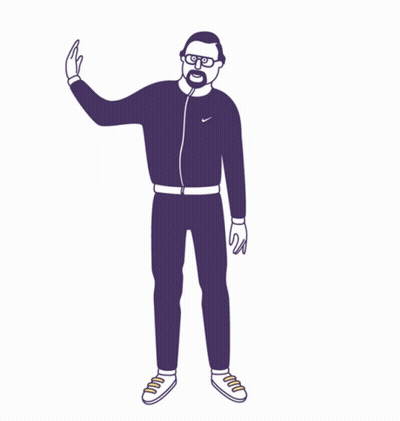 Man In Nike Jacket GIF