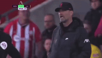 Man In Nike Jacket Watching Soccer GIF