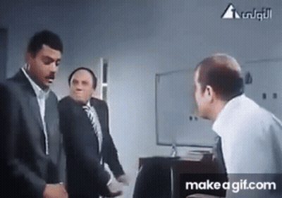 Man In Nike Shirt In Front Of House And Pool GIF
