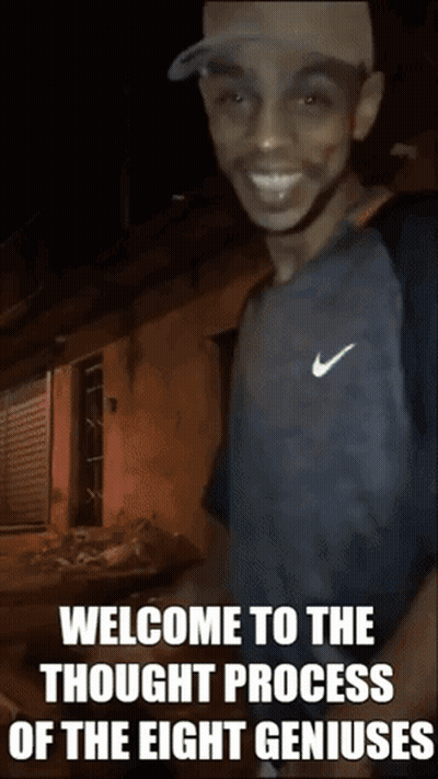 Man In Nike Shirt Smiling Welcome GIF