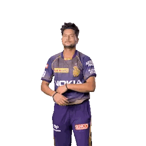 Man In Nokia Shirt And Purple Shorts Sticker