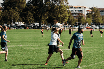 Man In Number 3 Shorts Running GIF