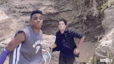 Man In Number 7 Jersey And Man In Black Shirt GIF