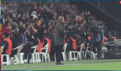 Man In Number 7 Jersey In Front Of Crowd GIF