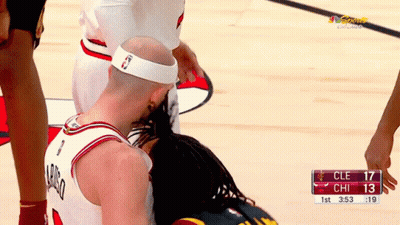 Man In Oklahoma City Basketball Shirt Hands Up GIF