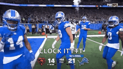 Man In Orange And Black Jersey Number 9 GIF