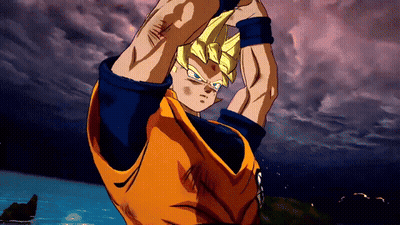 Man In Orange And Blue Outfit GIF