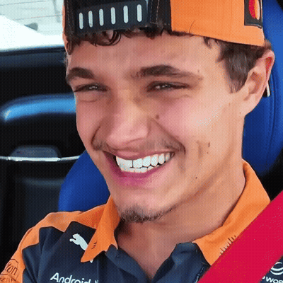 Man In Orange Hat And Android Shirt Smiling GIF
