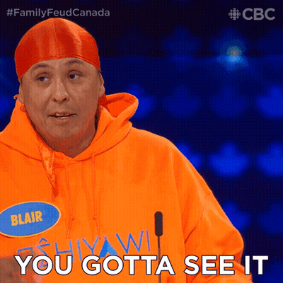 Man In Orange Hoodie Saying You Gotta See It GIF