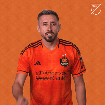 Man In Orange Houston Rockets Jersey Shushing GIF