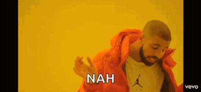 Man In Orange Jacket Dancing Nah GIF
