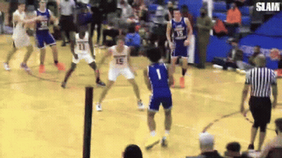 Man In Orange Jersey Number 4 GIF