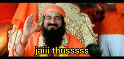Man In Orange Turban Giving OK Sign GIF