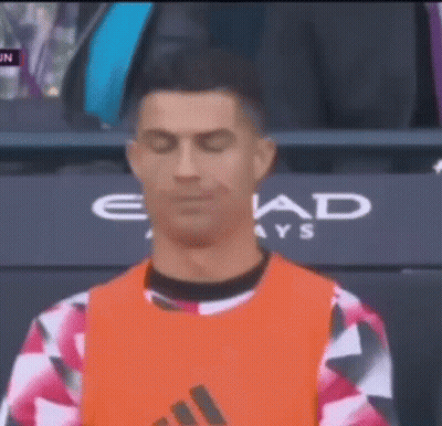 Man In Orange Vest With Ead Ways Sign GIF