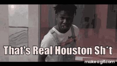 Man In Overalls Smoking That's Real Houston Sh*t GIF