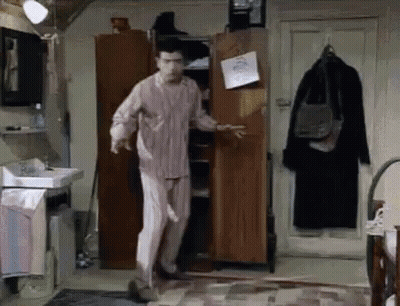 Man In Pajamas Dancing GIF