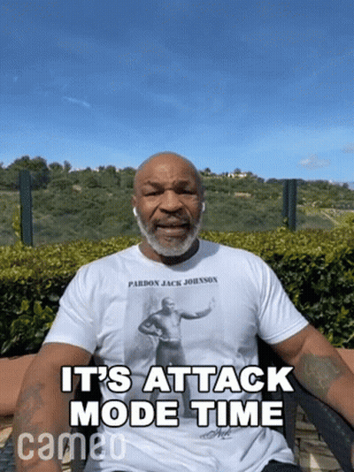 Man In Pardon Jack Johnson T-Shirt GIF