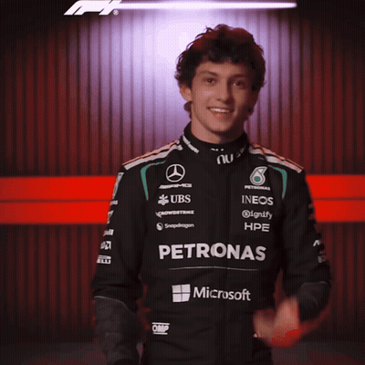 Man In Petronas Jacket With Microsoft GIF