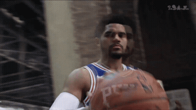 Man In Phoenix Basketball Jersey GIF