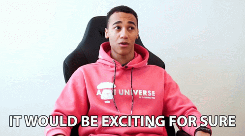 Man In Pink Bathing Ape Hoodie GIF