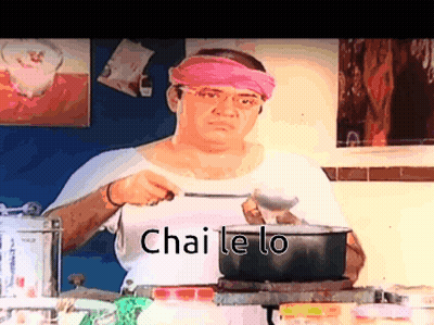 Man In Pink Headband Cooking Chai Le Lo GIF