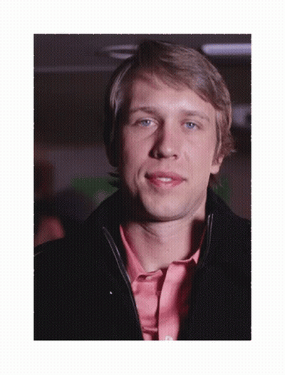 Man In Pink Shirt And Black Jacket GIF