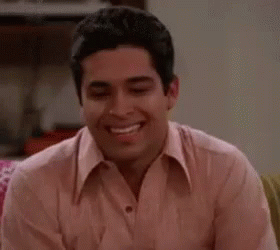 Man In Pink Shirt Crying GIF