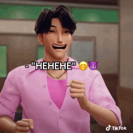 Man In Pink Shirt Laughing And Smiling GIF