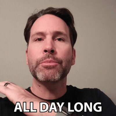 Man In Pink Shirt Making Smoothie GIF