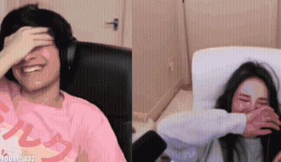 Man In Pink Shirt Number 433 Smiling GIF