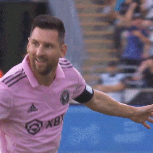 Man In Pink Shirt Saying ABT GIF