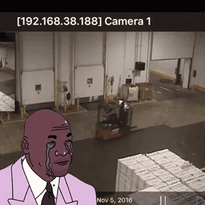 Man In Pink Suit Crying In Front Of Camera GIF