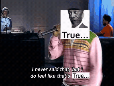 Man In Pink Sweater Holding Microphone GIF