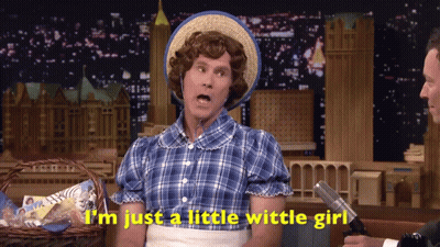 Man In Plaid Dress Says I'm Just A Little Witty Girl GIF
