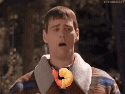 Man in Plaid Jacket With Shrimp in Mouth Trendizisst