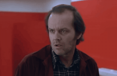 Man In Plaid Shirt And Red Jacket Making Funny Face GIF