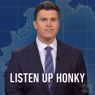 Man In Plaid Shirt Making Face GIF