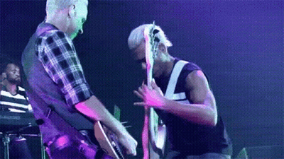 Man In Plaid Shirt Playing Guitar GIF