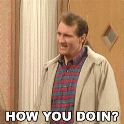 Man In Plaid Shirt Saying How You Doin GIF