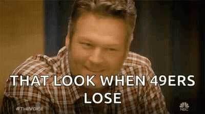 Man In Plaid Shirt Saying That Look When 49Ers Lose GIF