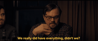 Man In Plaid Shirt Saying We Really Did Have Everything GIF