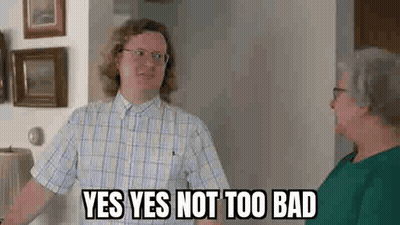 Man In Plaid Shirt Saying Yes GIF